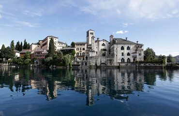 Fototapeta premium ITALY PIEMONT ORTA LAKE