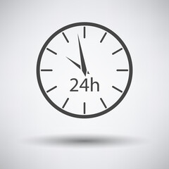 24 Hours Clock Icon