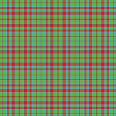 Plaid seamless pattern. Vector background of textile ornament. Flat fabric design.