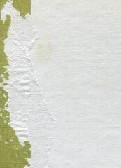 white torn paper texture background - 417139908