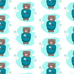 pattern cute bear