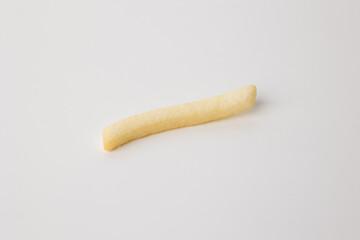 French fries Snack food crispy potato salty. Fast food or junk food snacks unhealthy concept.