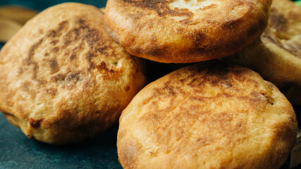 corn arepa, typical food of Boyac&aacute; in Colombia