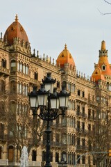 Fototapeta premium view of the town