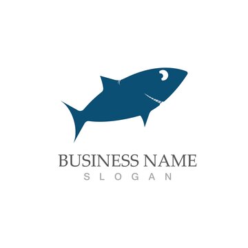 Shark illustration Logo