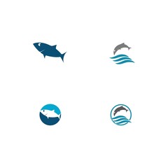 Shark illustration Logo