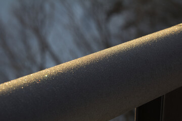 朝日の差す白川ダム不動橋 | 山形県飯豊町の白川ダム