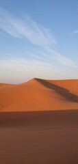 Fototapeta na wymiar Sand dunes in Saudi Arabia