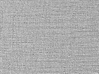 Vector fabric texture. Distressed texture of weaving fabric. Grunge background. Abstract halftone vector illustration.