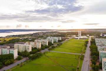 esplanade of ministries in the Federal District, Brasilia, Brazil