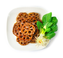Braised Lotus Roots (Yeon Geun Jorim)