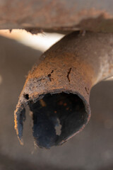 Rusted Exhaust Pipe