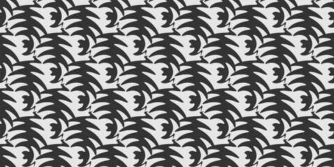 Abstract colorful pattern with geometric shapes. Seamless wallpaper texture. Vector illustration