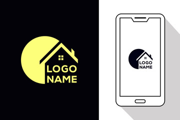 Creative real estate  logo design concept suitable for company logo, print, digital, icon, apps, and other marketing material purpose