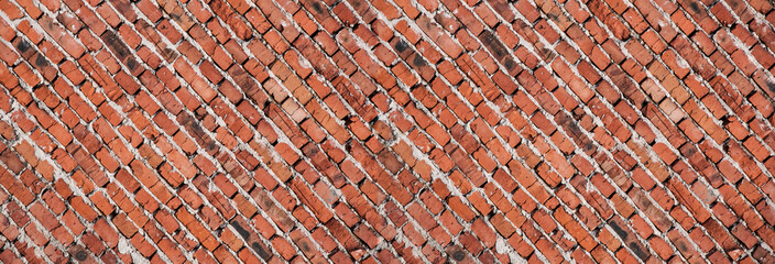 loft style surface. brick orange masonry. building wall. creative background	