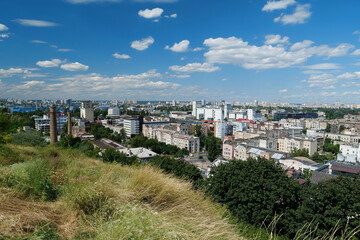 Obraz premium Panorama view of Kyiv, Ukraine
