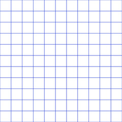 Grid paper. Abstract squared background with color graph. Geometric pattern for school, wallpaper, textures, notebook. Lined blank on transparent background.