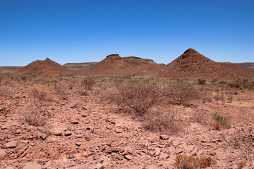 beautiful landscape view in Namibia &ndash; Africa