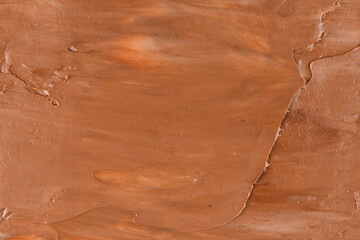 Chocolate cream background. Space for text or design.