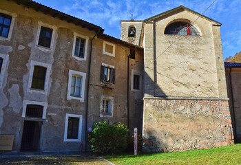 La Badia di San Gemolo a Ganna in provincia di Varese, Lombardia.