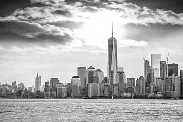 Obraz premium Beautiful view of Manhattan