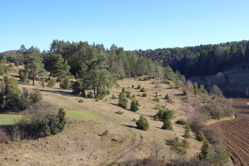 beautiful landscape in upper franconia