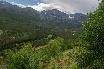 landscape in the mountains