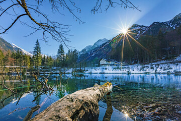 Christlesee - Winter - Oberstdorf - Sonne - Allgäu