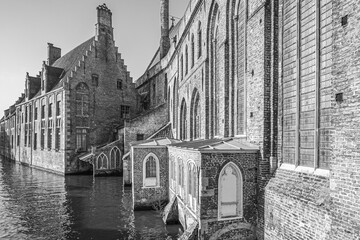 Old houses in the canal