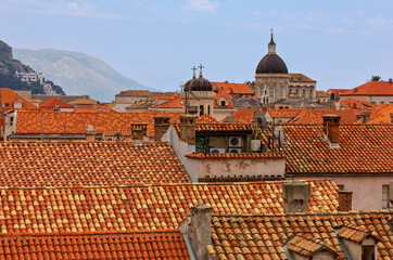 Obraz premium Dubrovnik, Croatia. Old town landscape.