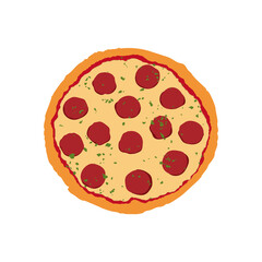 Pizza entera
