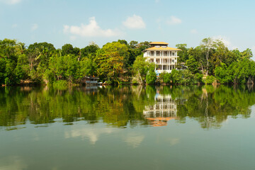 Sri Lanka hotel near Koggala lake