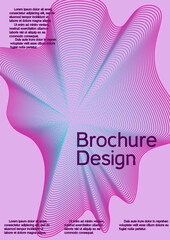 Artistic covers design. Creative fluid background