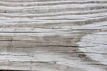Old Weathered Wood Plank Texture Close Up