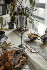 decor table restaurant cutlery glasses stylish cafe