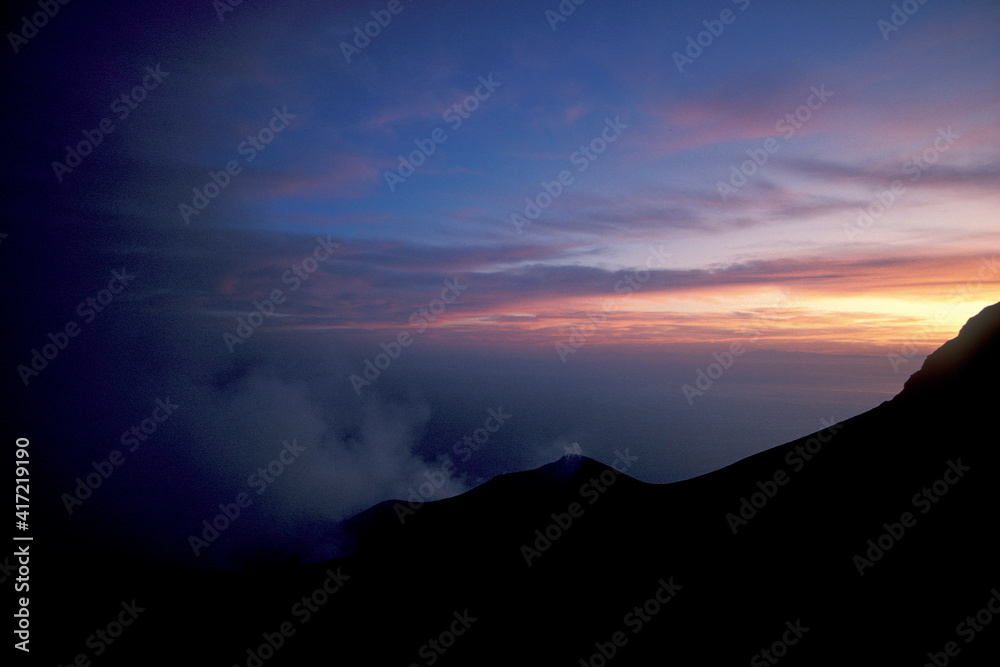 Canvas Prints ITALY AEOLIAN ISLANDS STROMBOLI