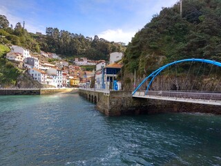 Cudillero, picturesque fishing village in the North of Spain,  Asturias, Spain