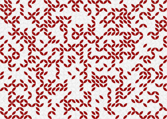 Abstract Geometric Pattern generative computational art illustration