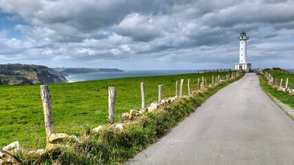 Luces lighthouse, Colunga municipality, Asturias, Spain © IMAG3S