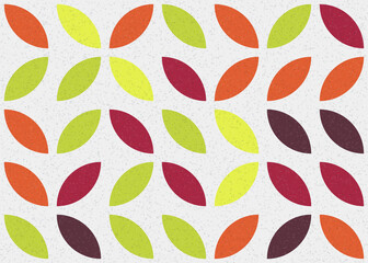 Abstract Geometric Pattern generative computational art illustration