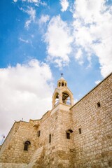 The Church of the Nativity of Jesus Christ in Bethlehem, Palestine