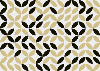 Abstract Geometric Pattern generative computational art illustration