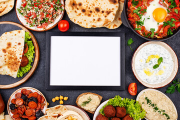 Traditional Jewish, Israeli and middle Eastern food