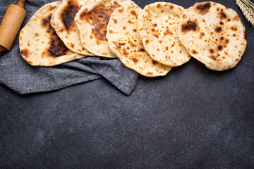 Pita bread, traditional Jewish food