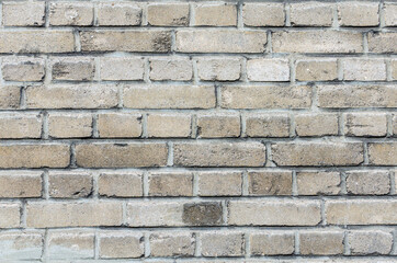 an old brown brick wall. background
