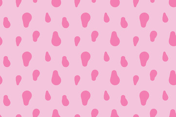 Vector texture background, seamless pattern. Hand drawn, pink colors.