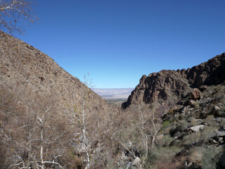View of Palm Springs from Tahquitz Canyon