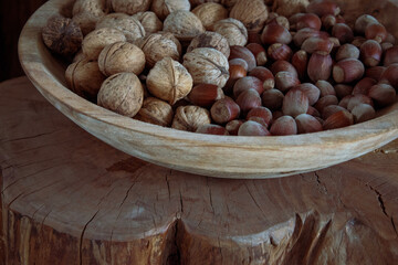 bowl of nuts
