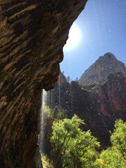 Zion National Park Waterfall