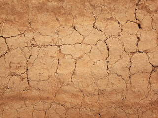 The ground has cracks in the top view for the background